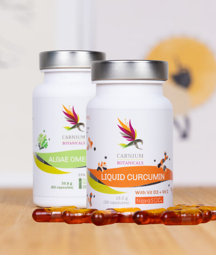 Algae Omega 3 + Liqud Curcumin -10%