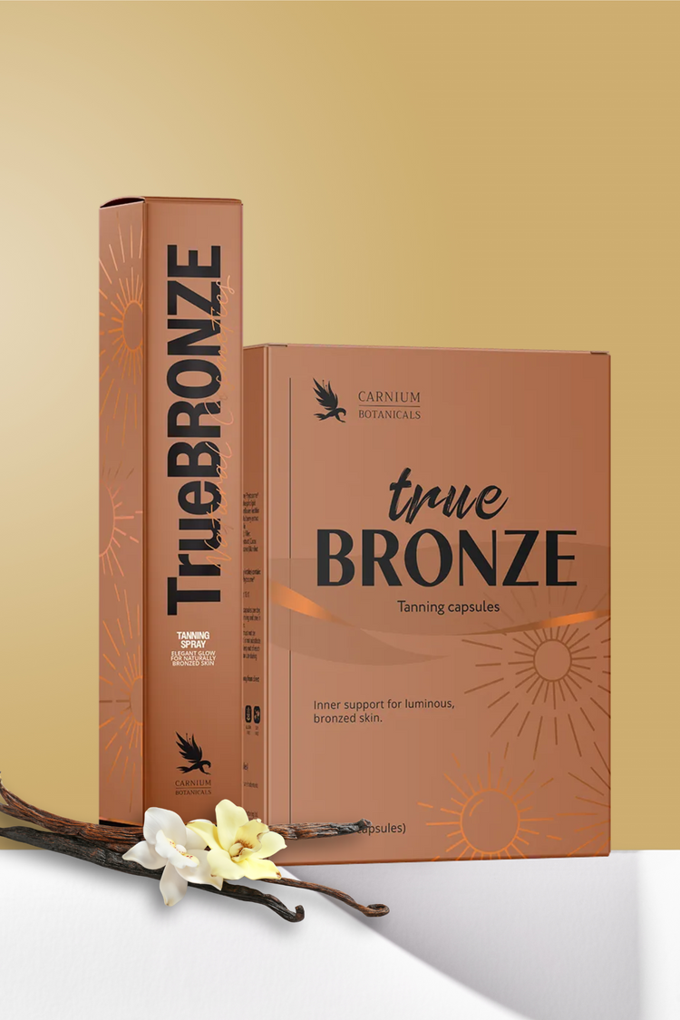 True Bronze kapsule + True Bronze oljni sprej – popolna kombinacija za tvojo najlepšo poletno kožo -10%