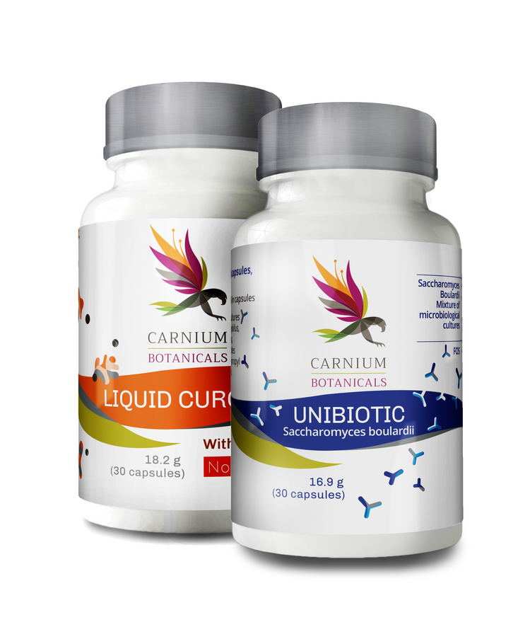Liquid Curcumin + Unibiotic Saccharomyces Boulardii - 10%